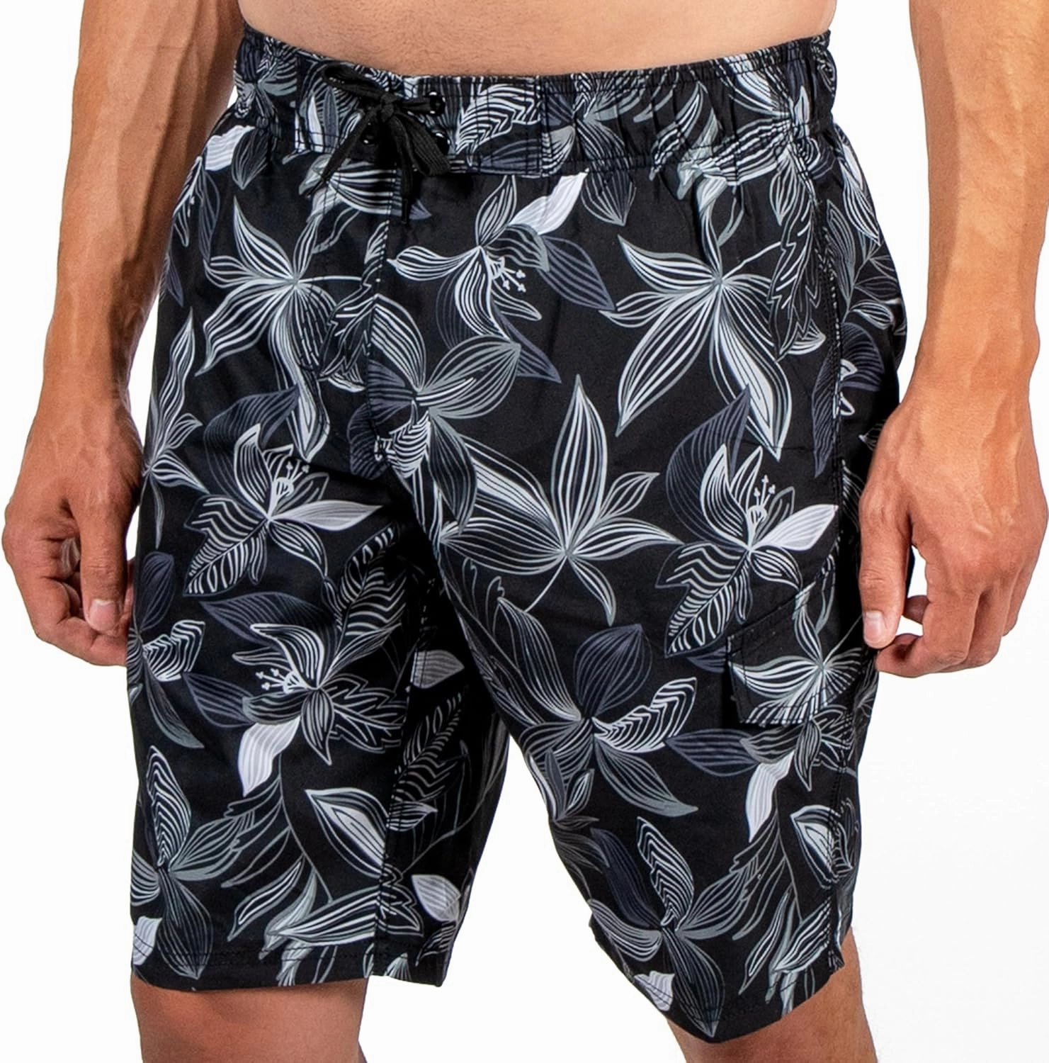 Kanu Surf Men's Wade Trunks Quick-Dry Swim Shorts, 5.5  9 Inch Inseam (Regular & Extended Sizes)