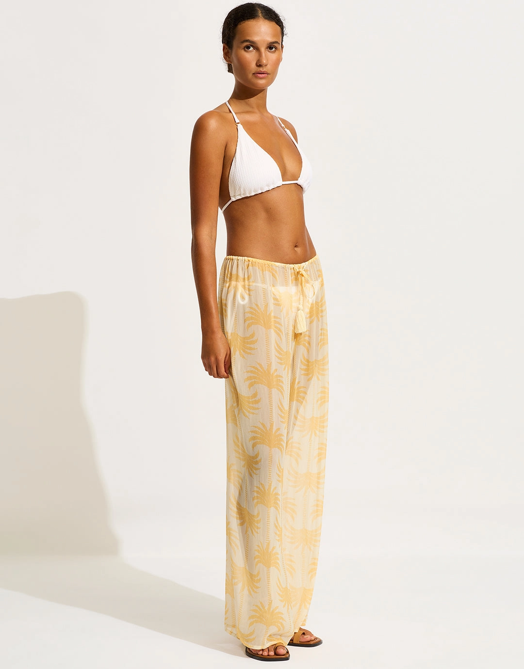 Kasbah Beach Pants - Ecru
