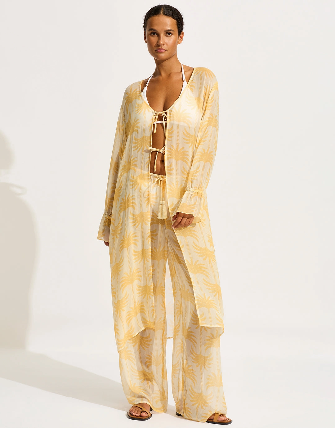 Kasbah Beach Pants - Ecru