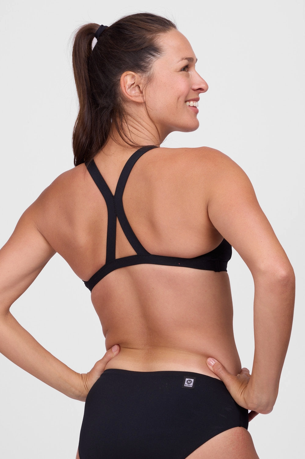 Kathleen Bikini Top - Black