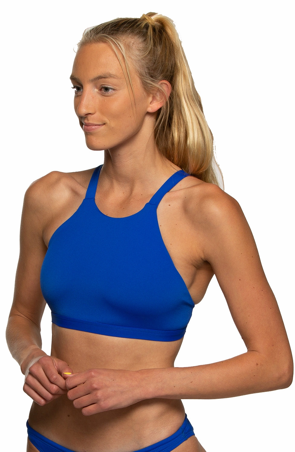 Kaylee Bikini Top - Blueberry
