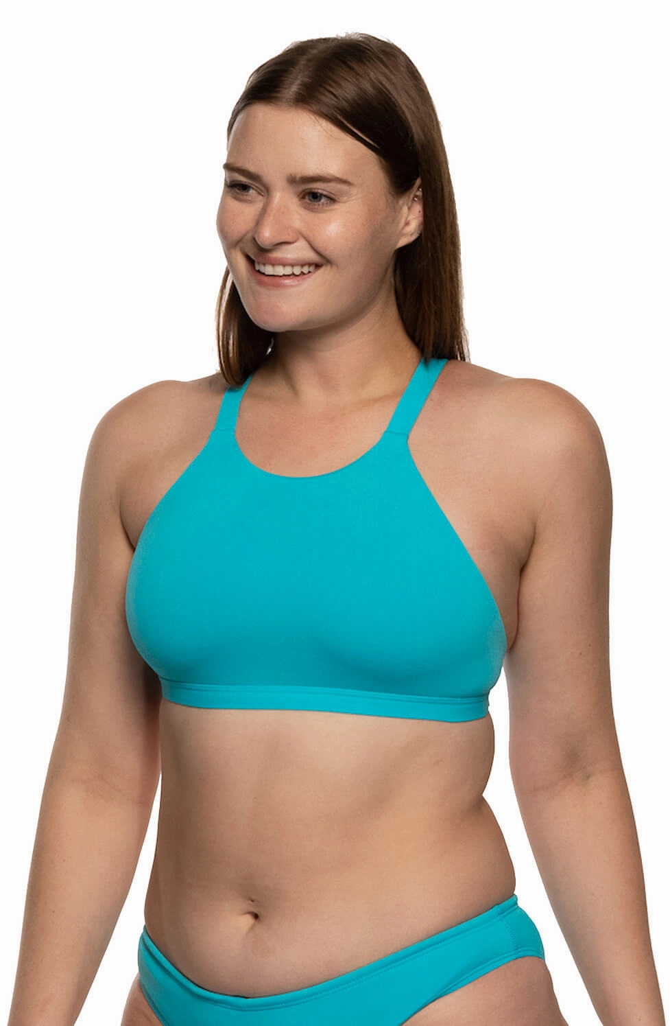 Kaylee Bikini Top - Hawaii Blue