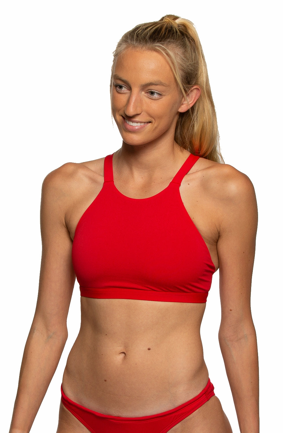Kaylee Bikini Top - Red