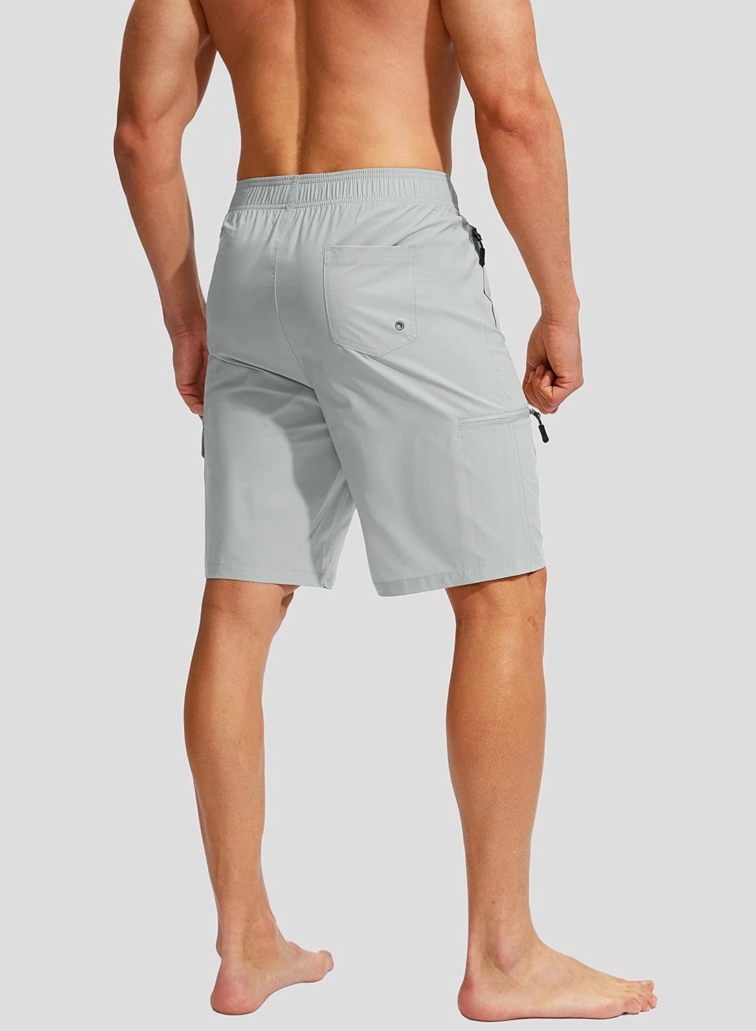 Kayrth Men's Swim Trunks Quick Dry Board Shorts with 5 Pockets Swimsuit Swimwear for Men - No Mesh Liner