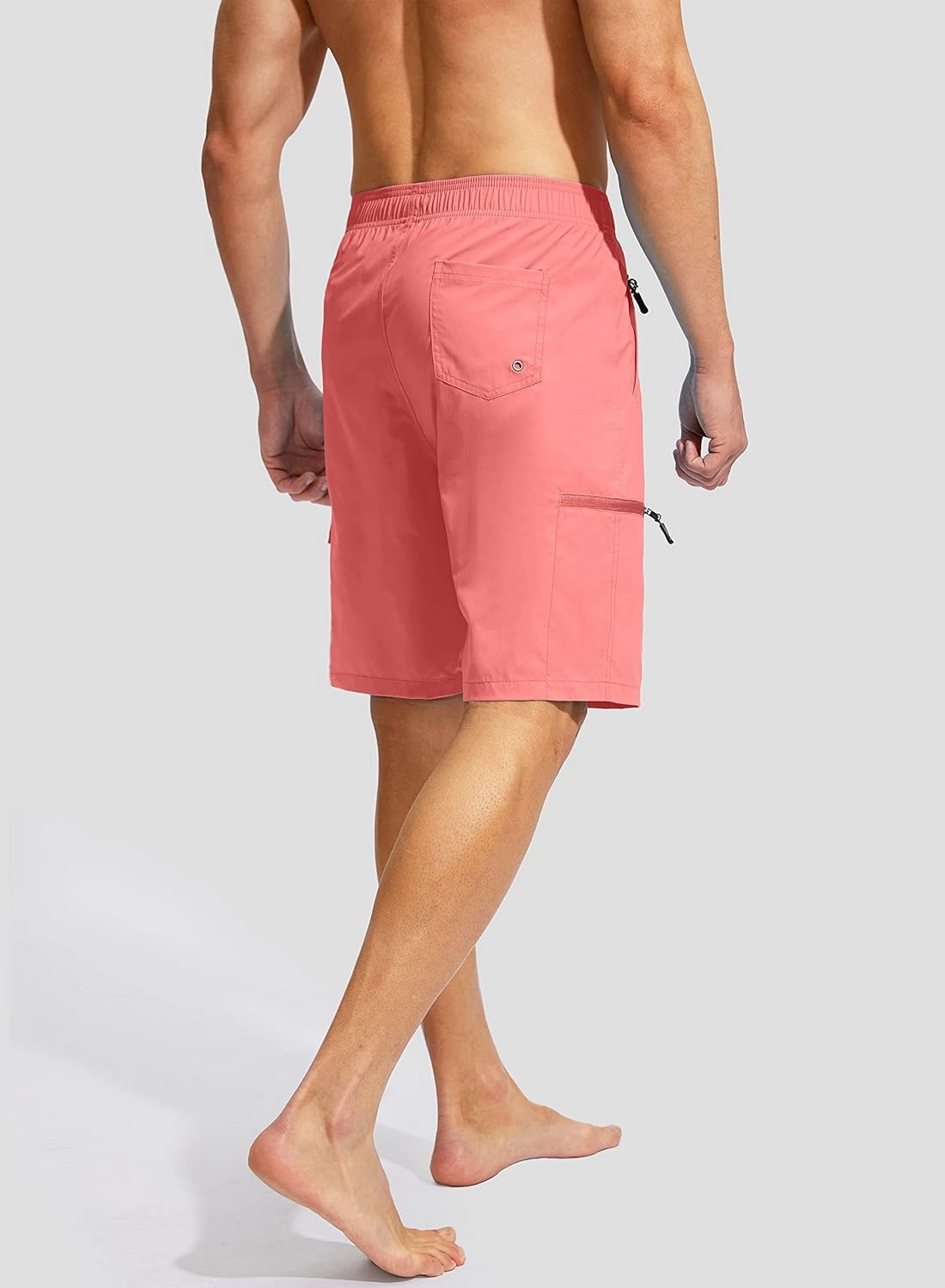 Kayrth Men's Swim Trunks Quick Dry Board Shorts with 5 Pockets Swimsuit Swimwear for Men - No Mesh Liner
