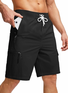 Kayrth Men's Swim Trunks Quick Dry Board Shorts with 5 Pockets Swimsuit Swimwear for Men - No Mesh Liner
