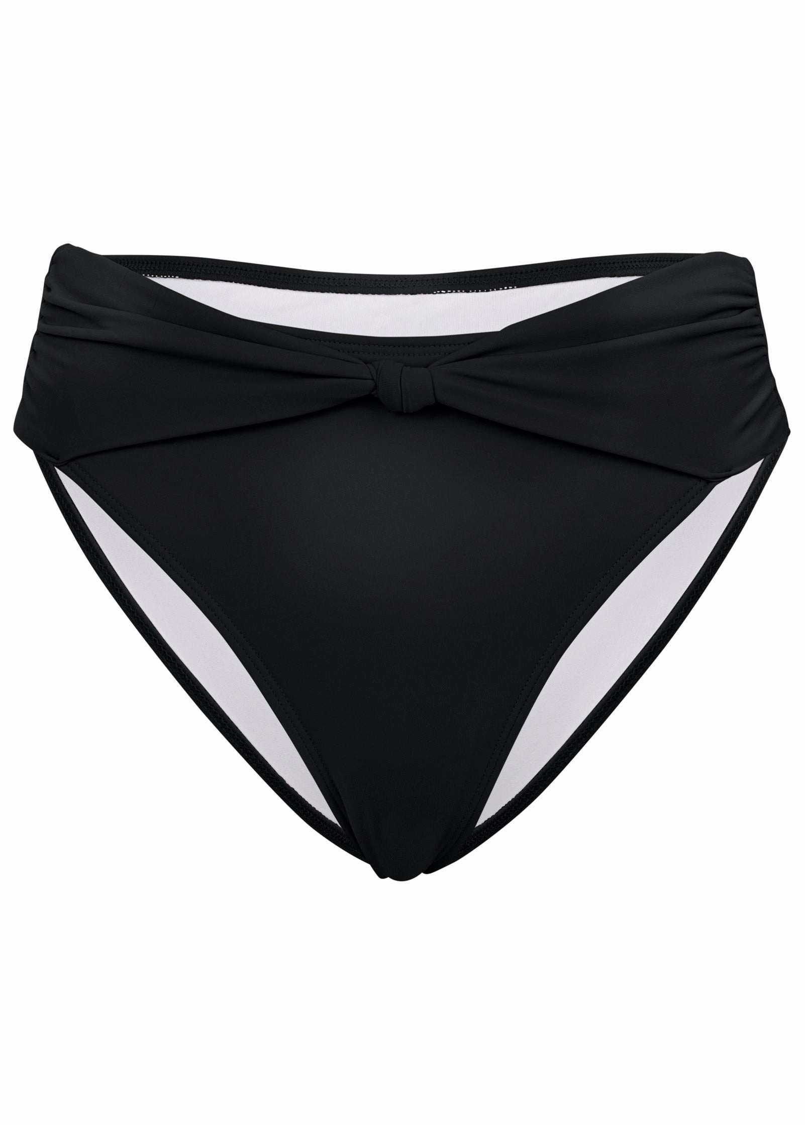 Knot Detail Midi Bottom - Black Beauty