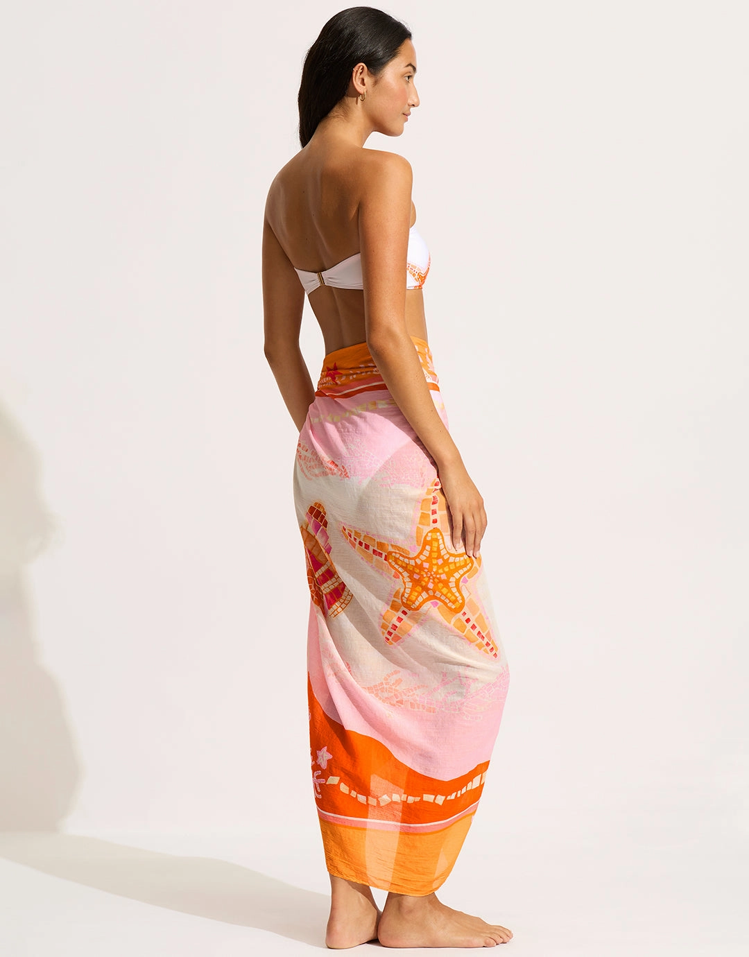 La Mer Sarong - White