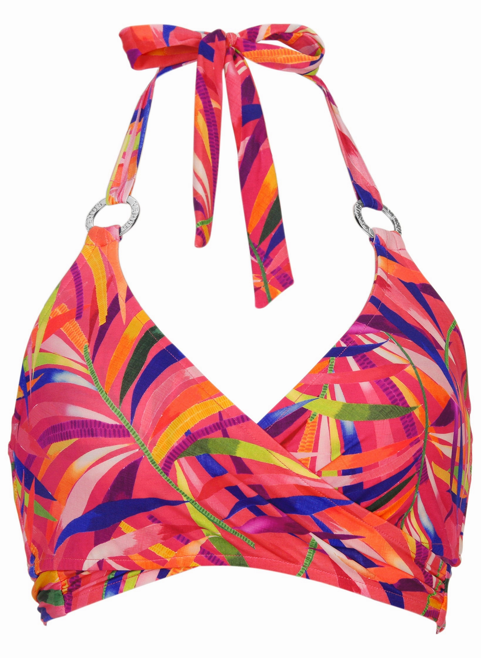 Laguna Wrap Underwire Top - Tropical Jungle