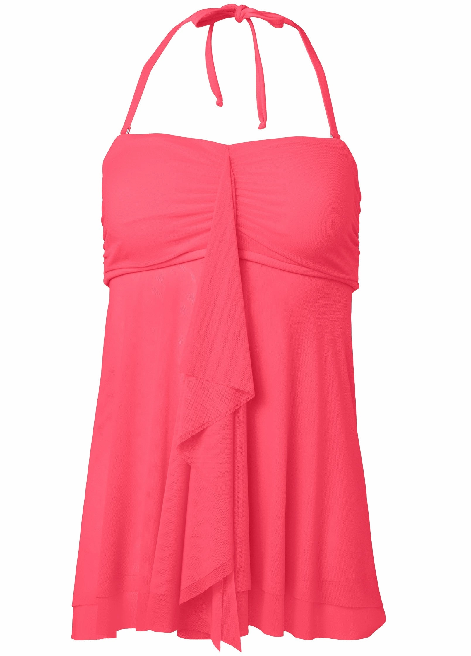 Lanai Bandeau Tankini - Sunset Pink