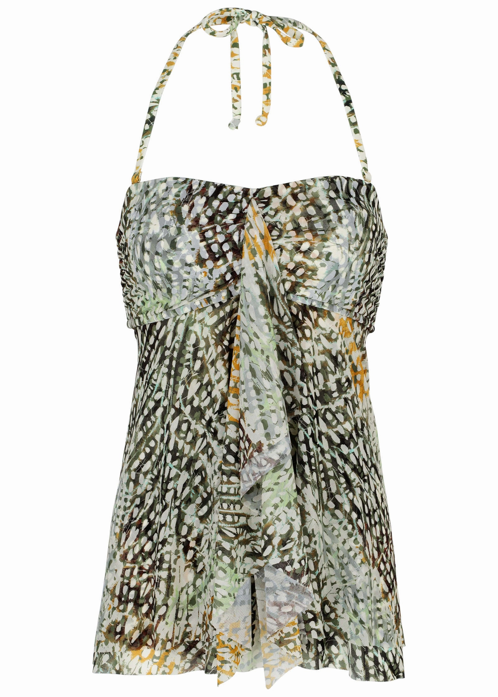 Lanai Bandeau Tankini - Textured Diamond
