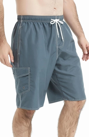 Landisun Mens Swim Trunks Board Shorts Swimsuit Swimwear Swim Shorts Bathing Suits Quick Dry with Mesh Lining