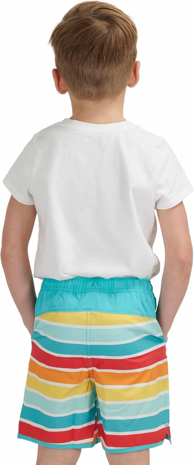 Lands' End Boys' Swimwear UPF 50 Comfort Liner Swim Trunks