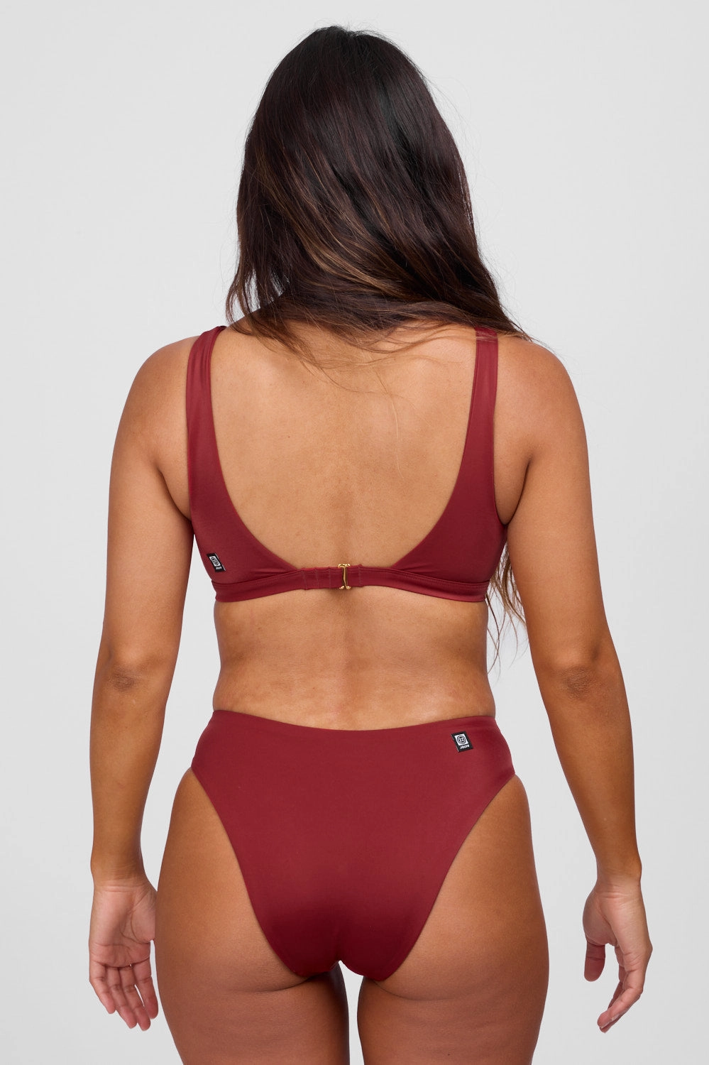 Layla Bikini Bottom - Garnet