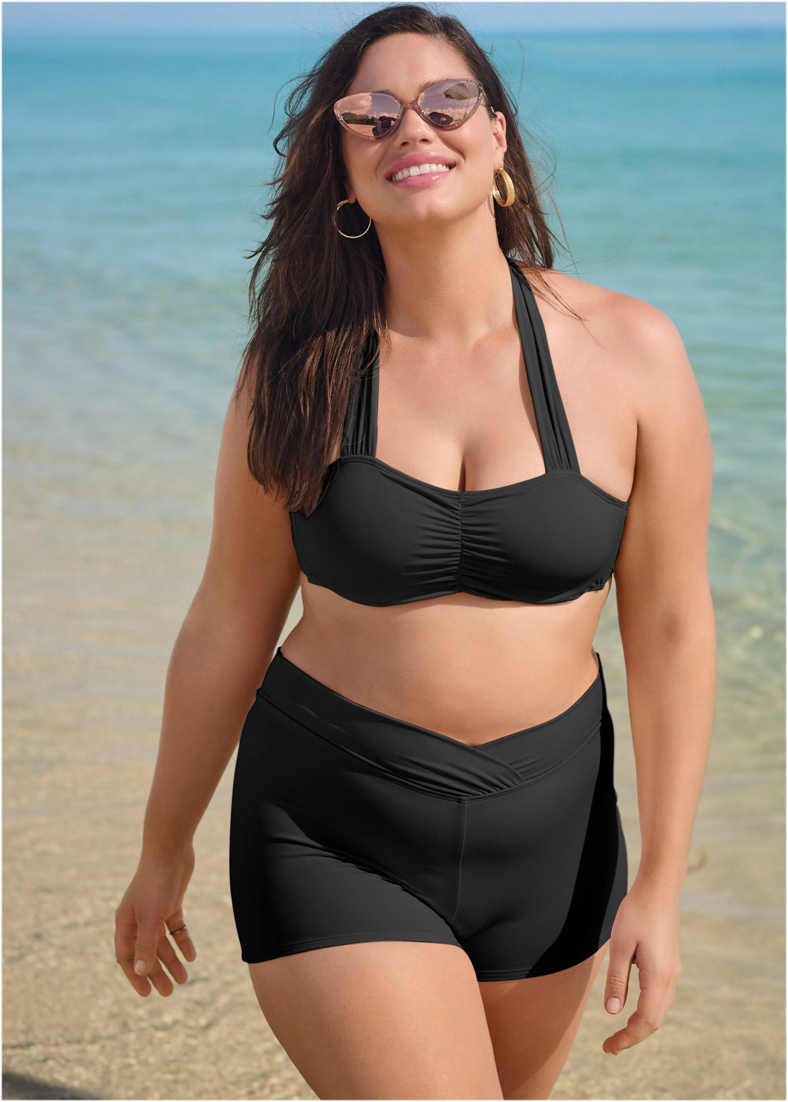 Leigh Underwire Top - Black Beauty