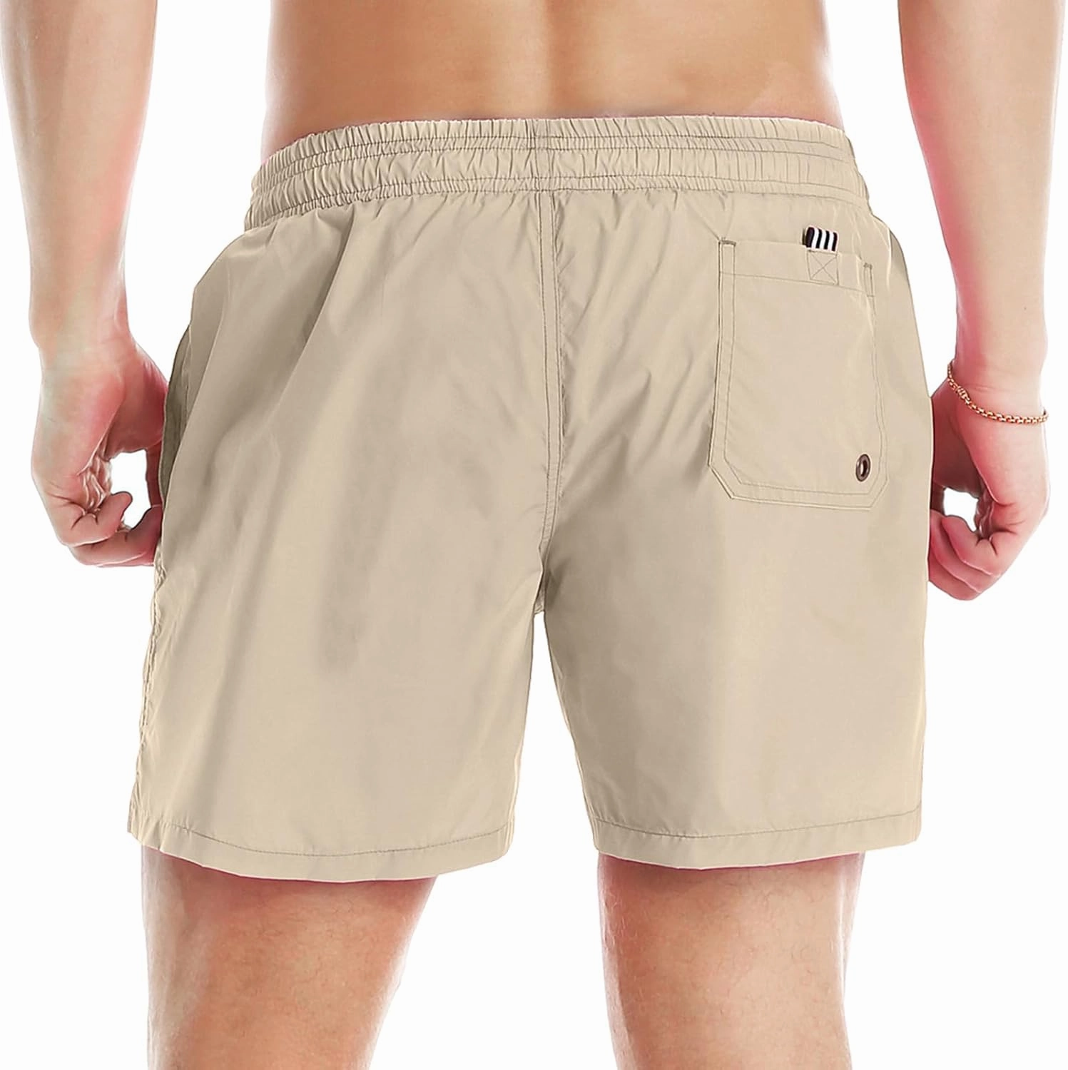 Lncropo Men's Swim Trunks Quick Dry Bathing Suits with Mesh Lining Swimwear Swim Shorts