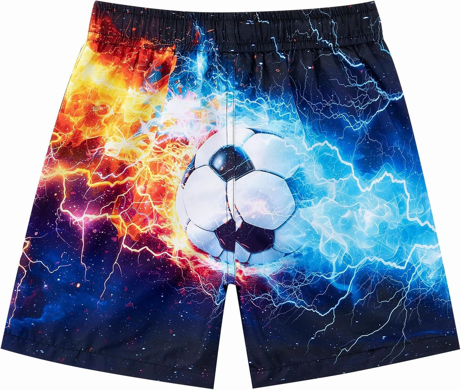 Lovekider 5-16 Years Boys Swim Trunks with Compression Liner Waterproof Quick Dry Swimwear Bathing Suits