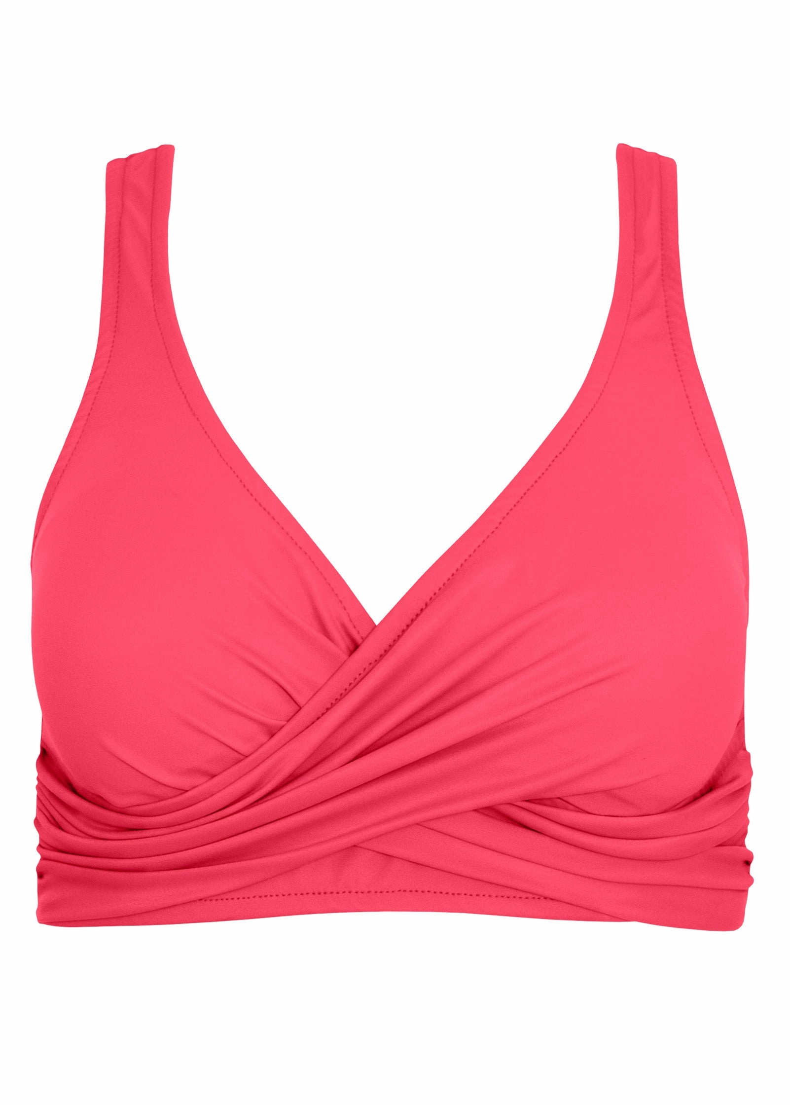 Lovely Lift Wrap Bikini Top - Watermelon