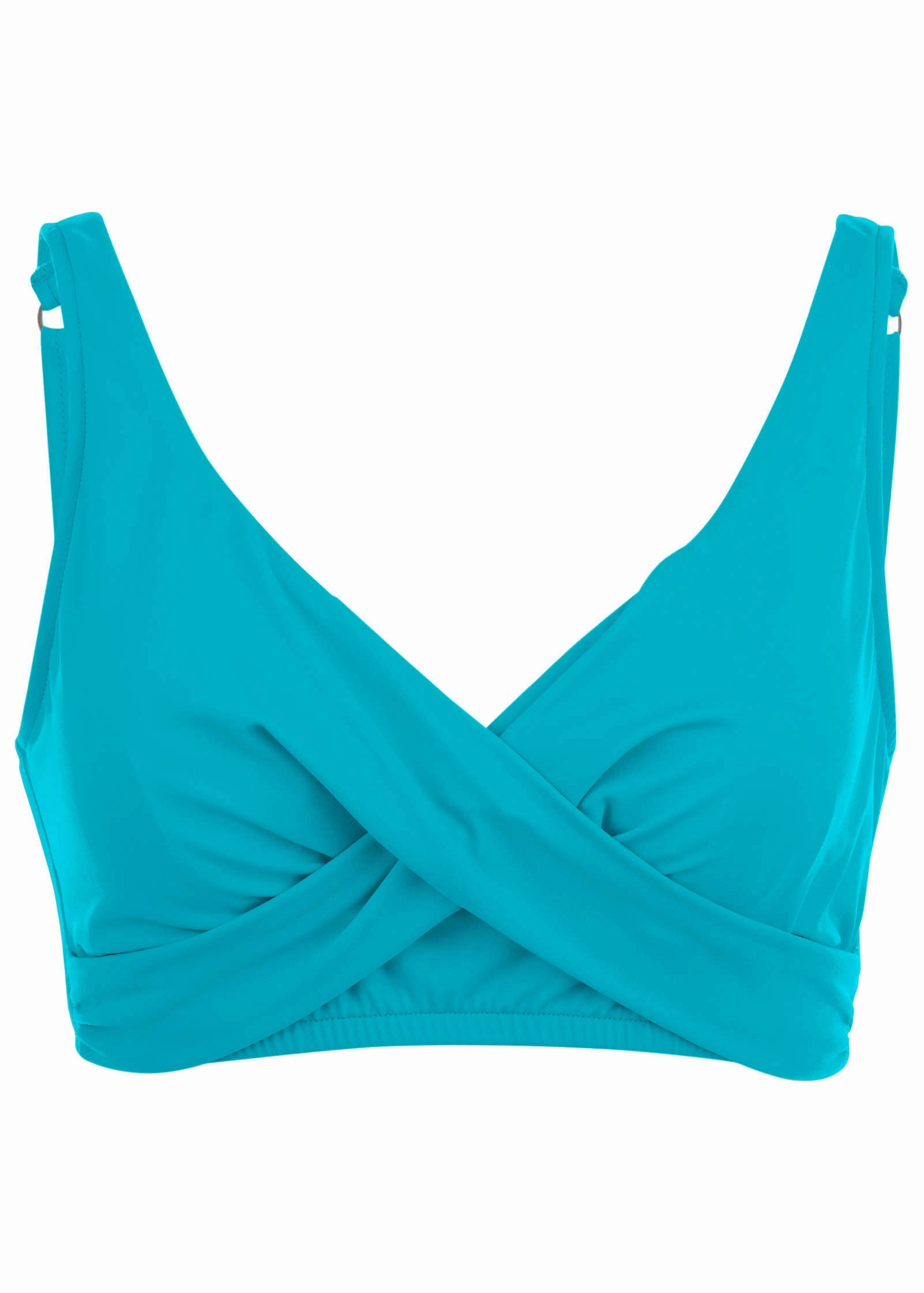 Lovely Lift Wrap Top - Aqua Reef