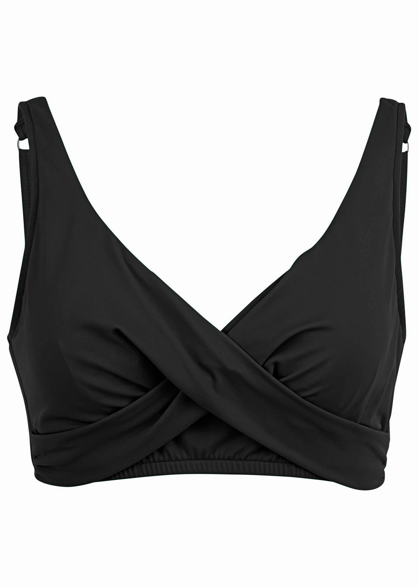 Lovely Lift Wrap Top - Black Beauty