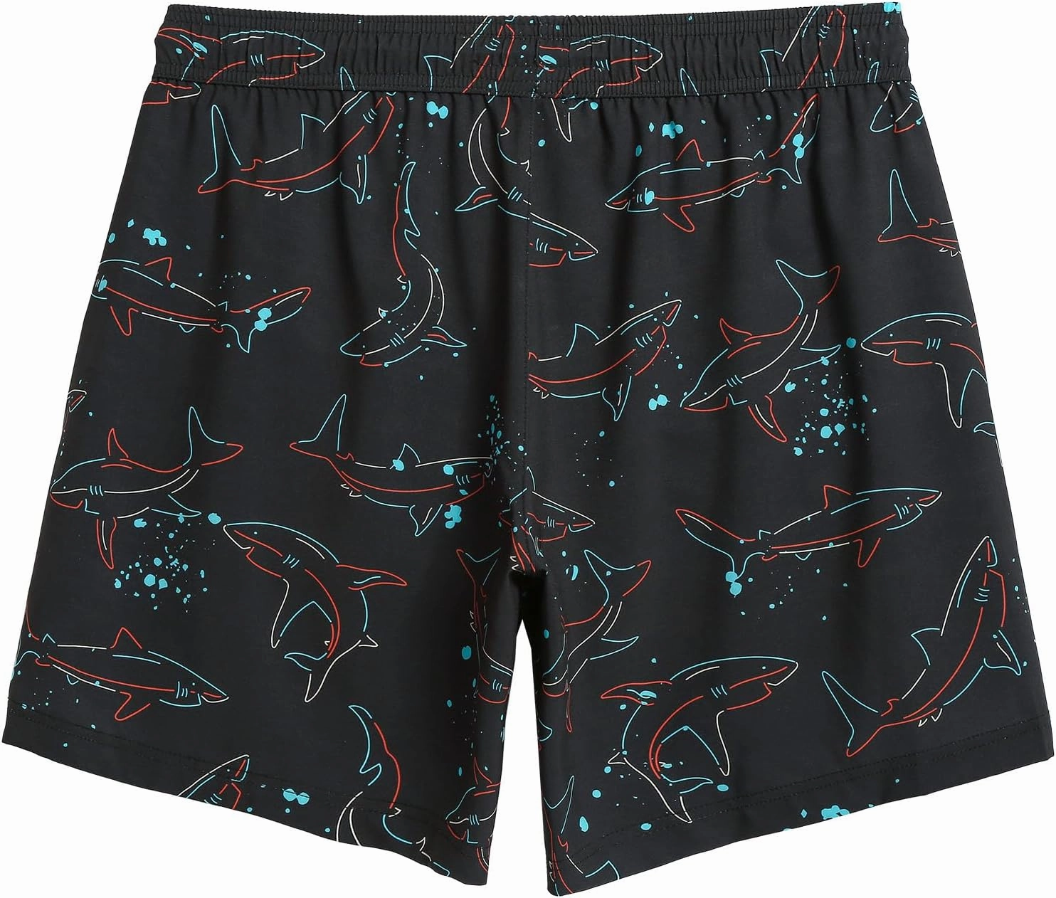 maamgic 7 Inch Mens Swim Trunks with Compression Liner Board Shorts with Zippered Pocket Bathing Suit for Beach Vacation
