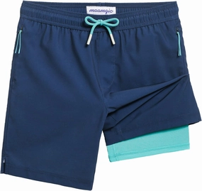 maamgic Boys Swim Trunks Compression Liner Stretch Teen Boy Swim Shorts Anti-Chafe Bathing Suits with Zipper Pockets