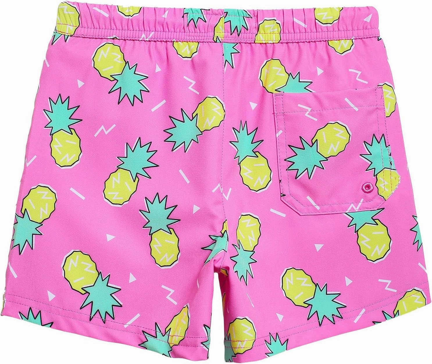 maamgic Boys Swim Trunks with Compression Liner Stretch Boy Swim Shorts Toddler Bathing Suit Swimsuit