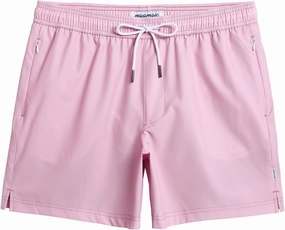 maamgic Mens Swim Trunks 5" Quick Dry Beach Shorts Stretch Swimming Trunks Shorts with Mesh Lining Zip Pockets