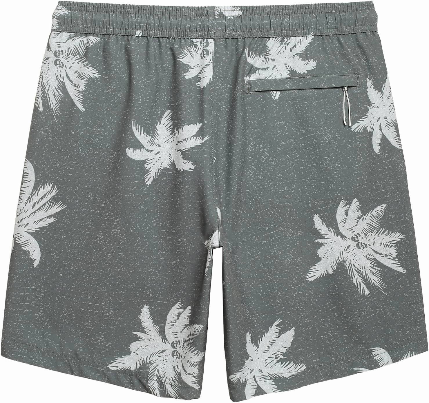 maamgic Mens Swim Trunks 9 Inch with Mesh Lining Bathing Suit Stretch Board Shorts with Zip Pockets for Swimming Shark