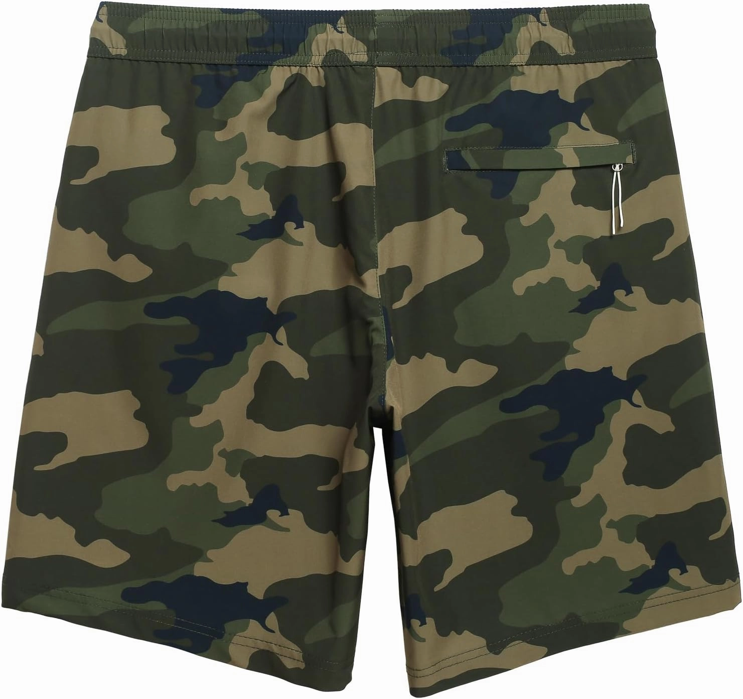 maamgic Mens Swim Trunks 9 Inch with Mesh Lining Bathing Suit Stretch Board Shorts with Zip Pockets for Swimming Shark