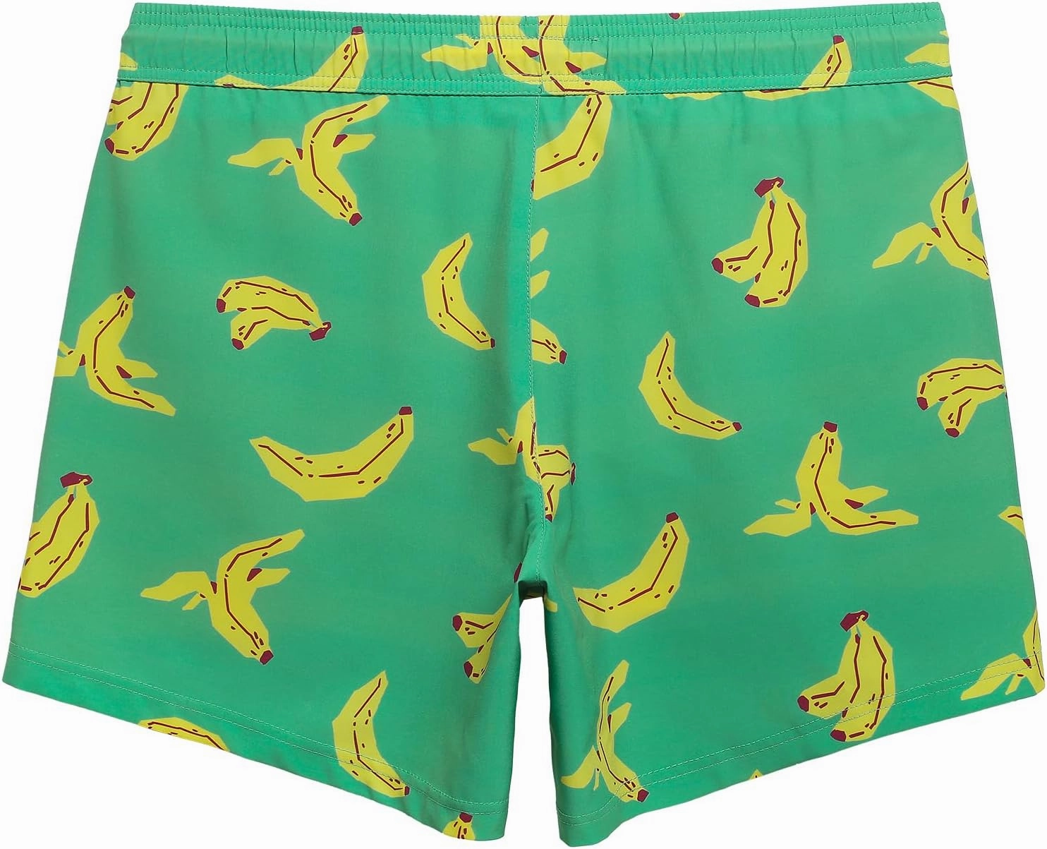 maamgic Mens Swim Trunks with Compression Liner 5" Stretch Beach Shorts Quick Dry with Zipper Pockets No-Chafing Board Shorts