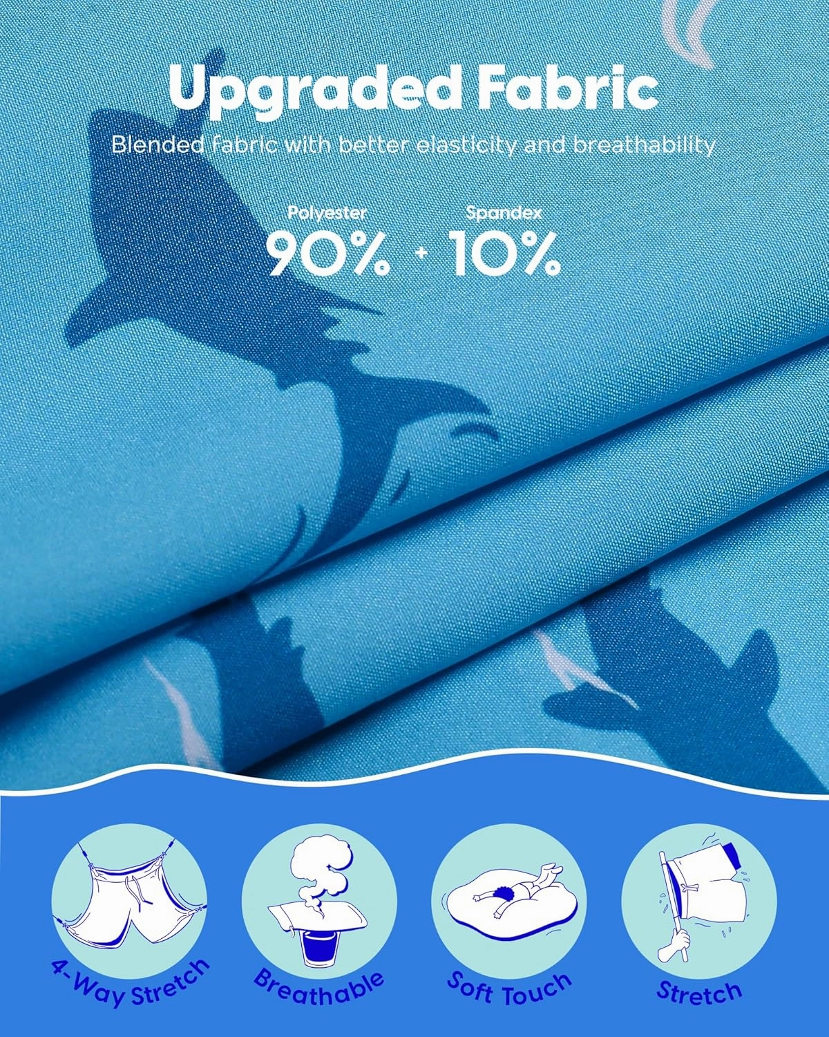 maamgic Mens Swim Trunks with Compression Liner 7" Bathing Suit Quick Dry Swimming Trunks for Men with Zipper Pockets