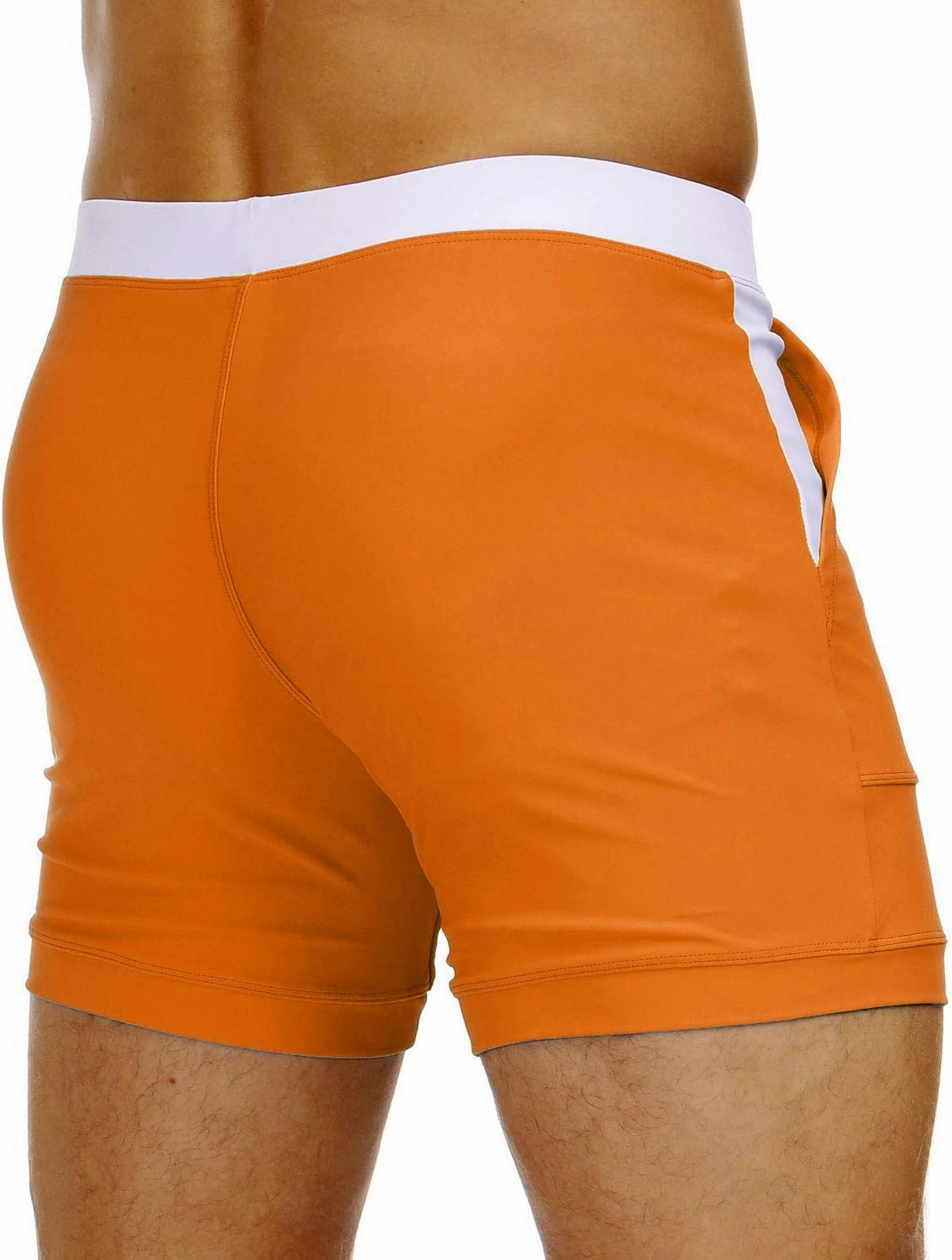 MAGNIVIT Men's Swimwear Swimsuits Solid Basic Long Swim Sport Trunks Board Shorts with Pockets