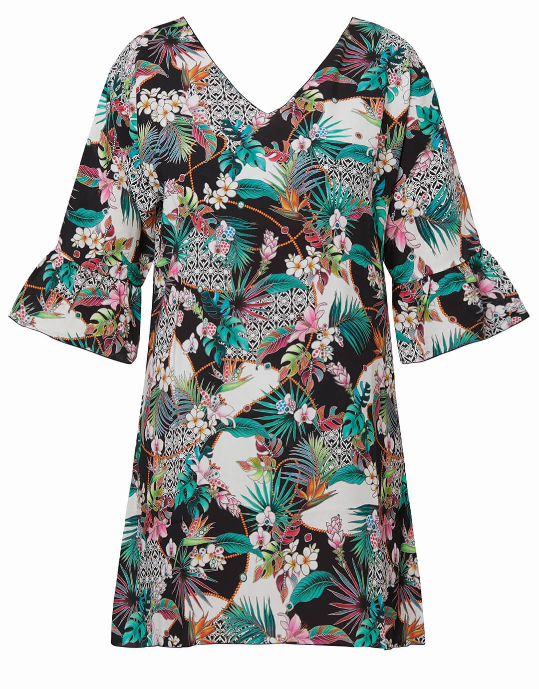 Maika Beach Dress - Multi