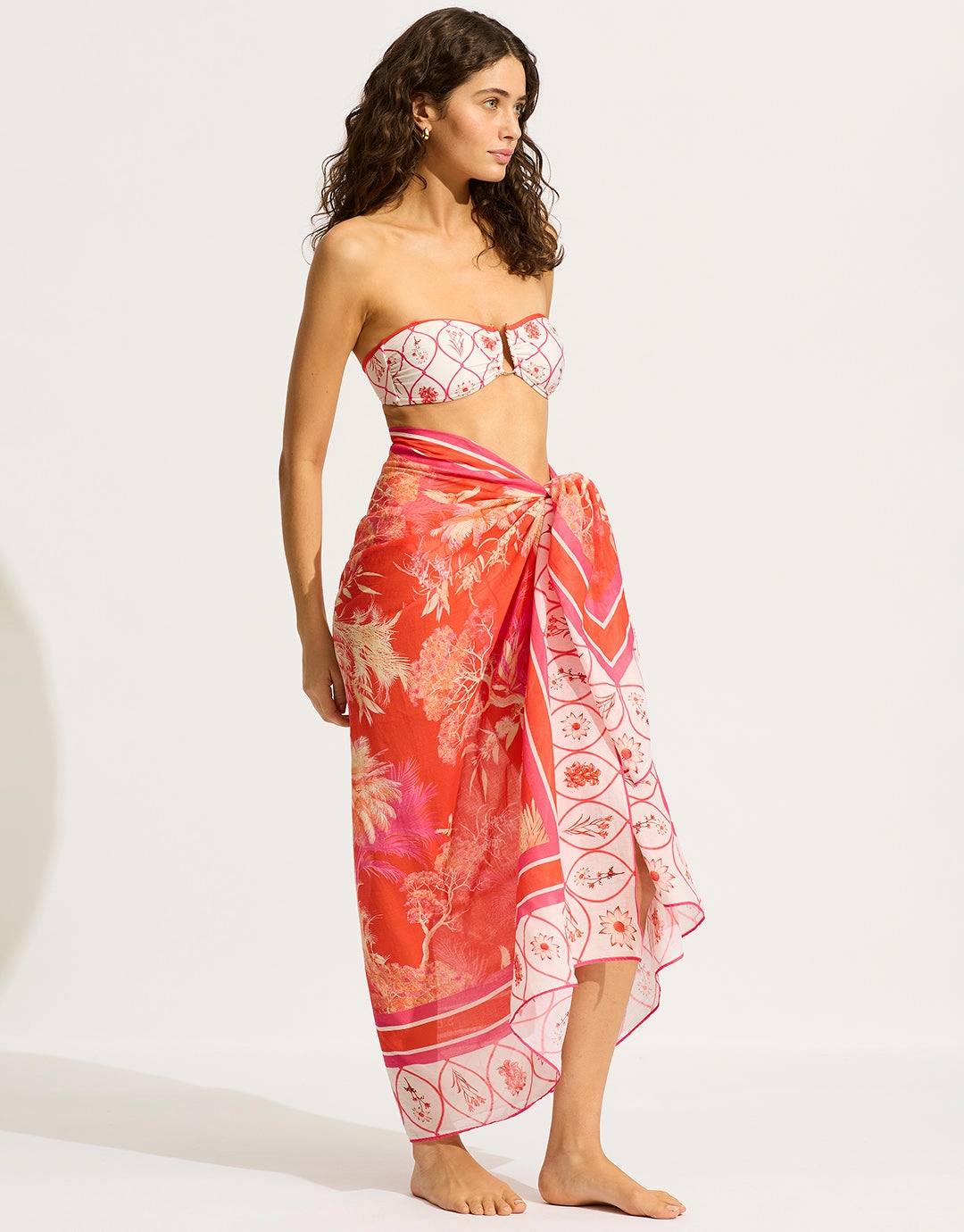 Marbella Sarong - Flame