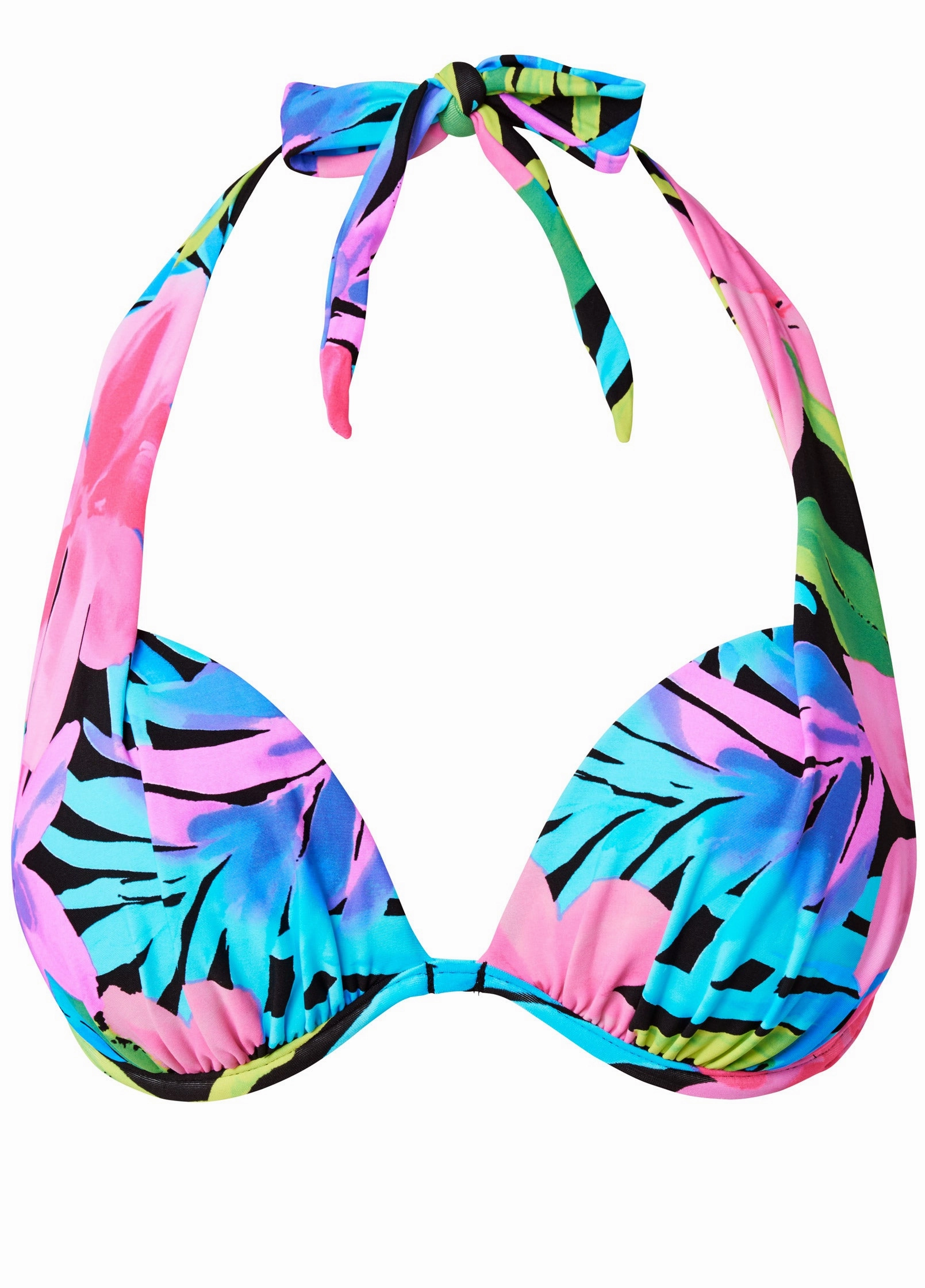 Marilyn Push-Up Halter Top - Night's Dream