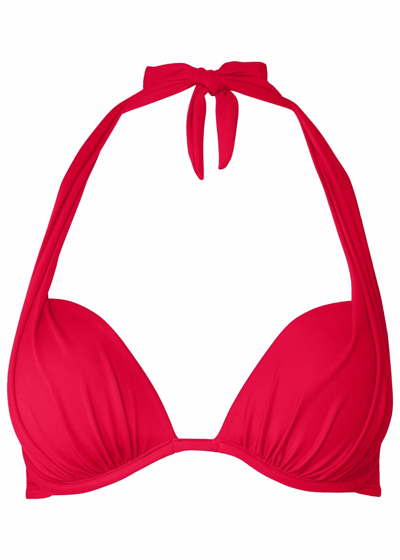 Marilyn Push-Up Halter Top - Red Hot