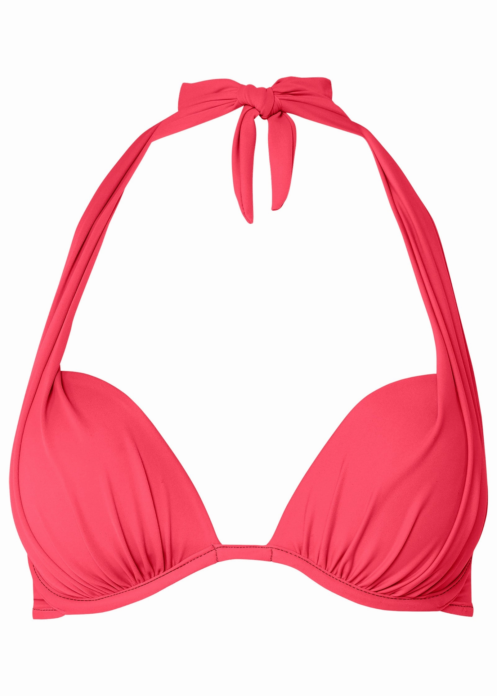 Marilyn Push-Up Halter Top - Sunset Pink
