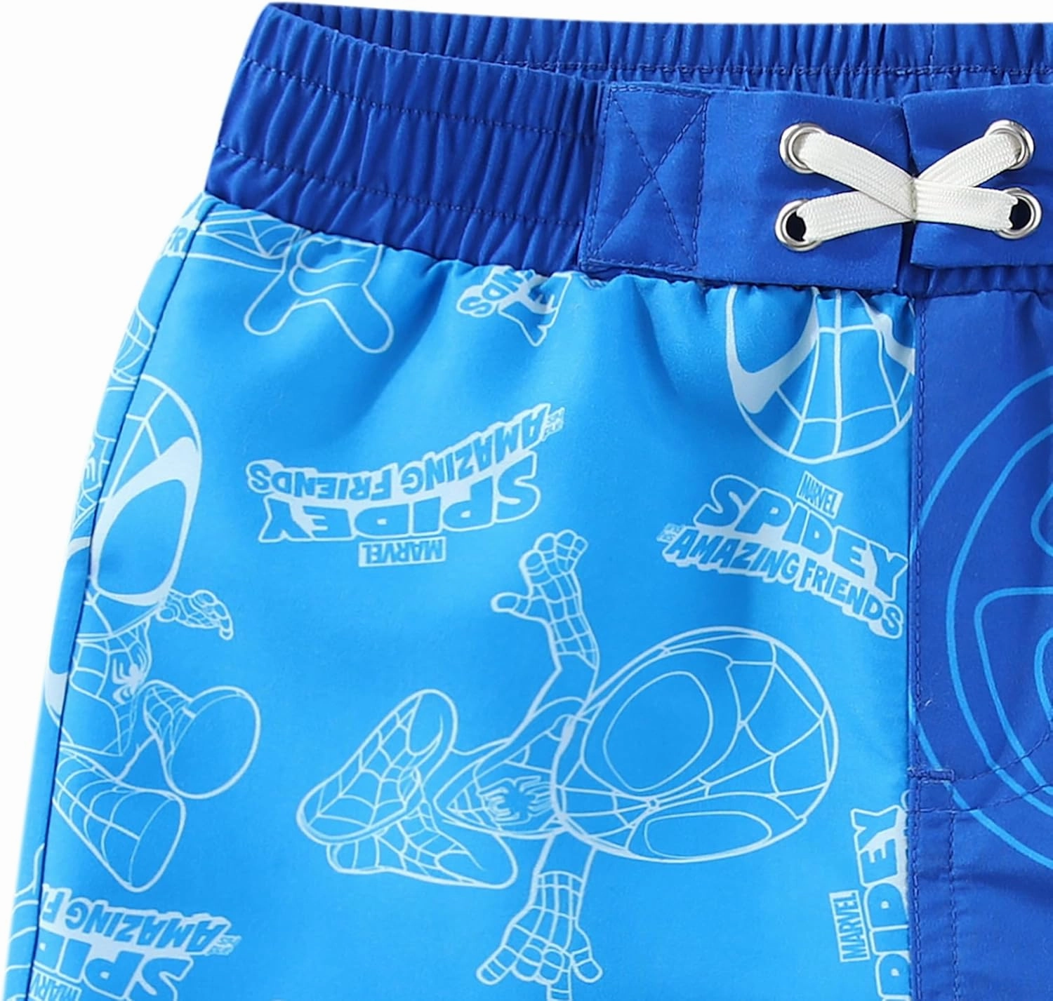 Marvel Avengers Boys UPF 50  Swim Trunks Bathing Suit for Toddler and Big Kids