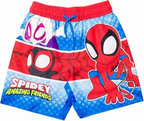 Marvel UPF 50  Swim Trunks Bathing Suit Toddler to Big Kid Sizes (2T - 18-20)