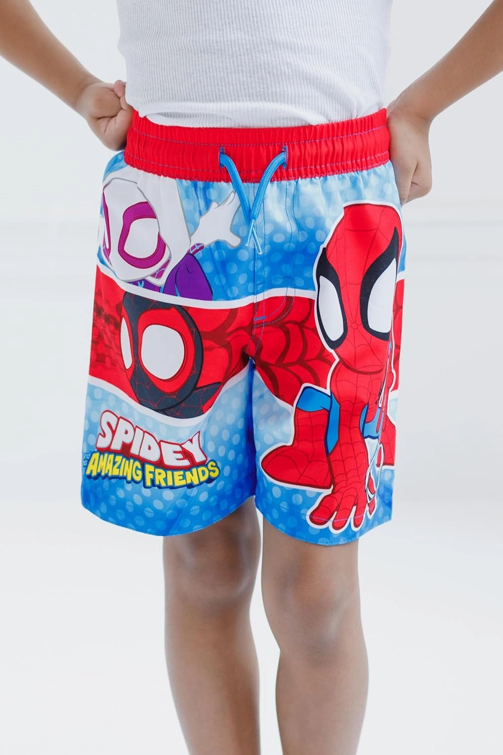 Marvel UPF 50  Swim Trunks Bathing Suit Toddler to Big Kid Sizes (2T - 18-20)