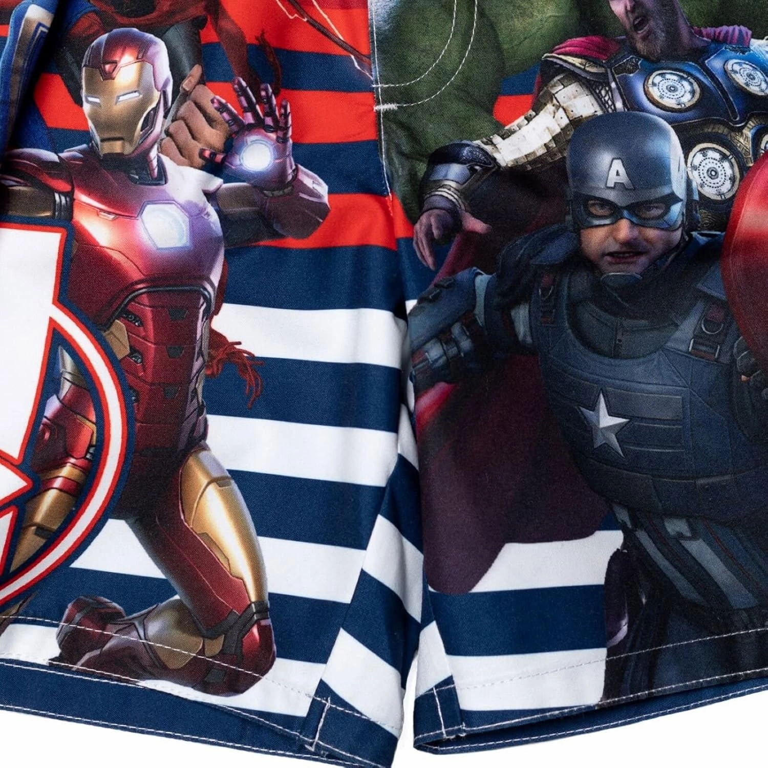 Marvel UPF 50  Swim Trunks Bathing Suit Toddler to Big Kid Sizes (2T - 18-20)