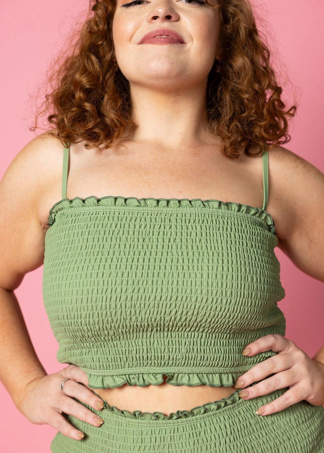 Meadow Green | Bandeau Top