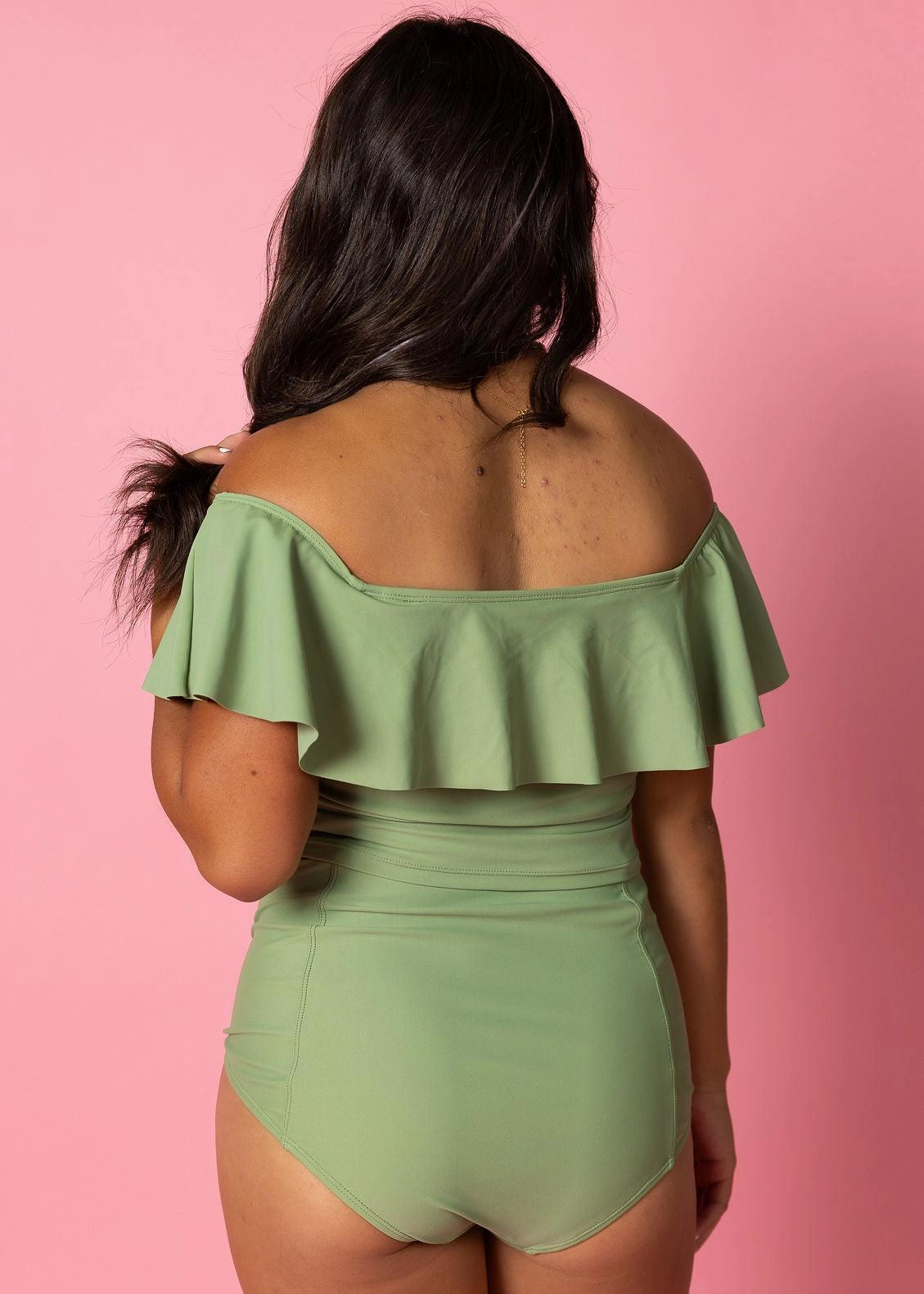 Meadow Green | High-Waisted Bottoms
