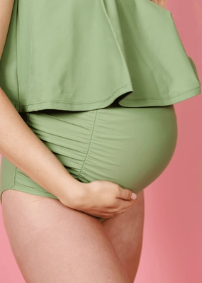 Meadow Green | Maternity Bottoms
