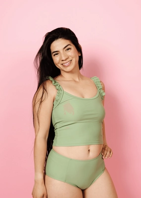 Meadow Green | Mid-Rise Bottoms