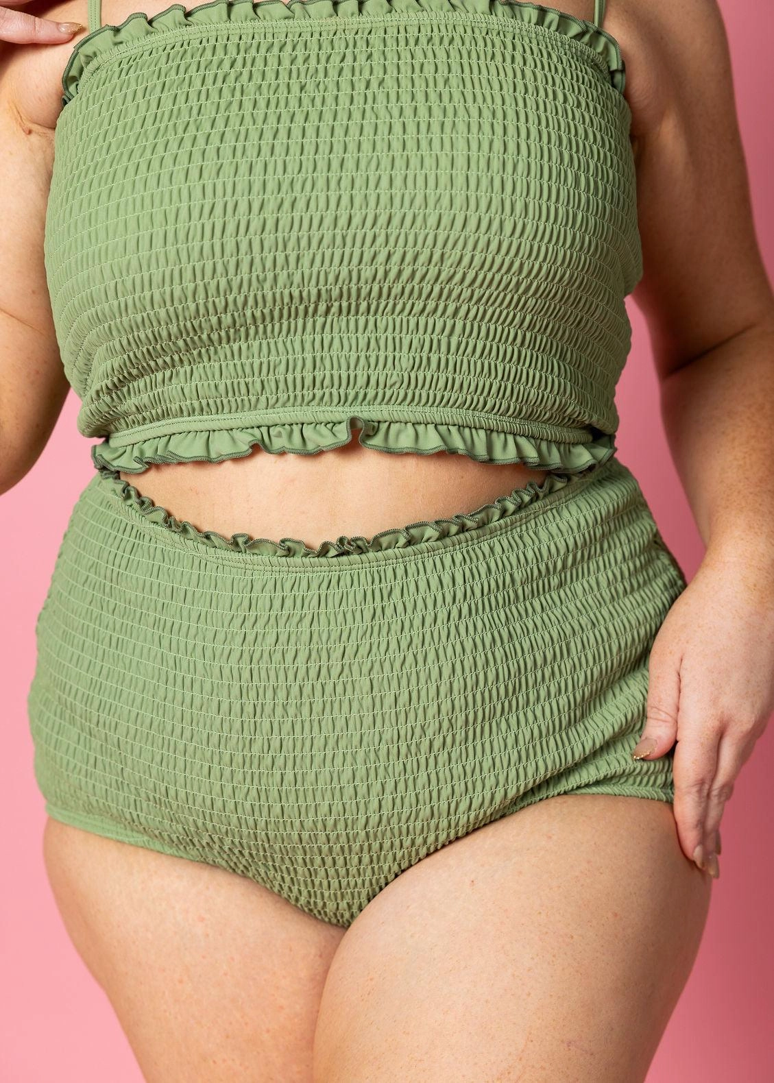 Meadow Green | Smocked Bottoms