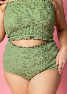 Meadow Green | Smocked Bottoms