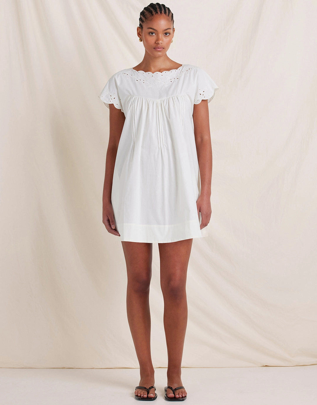 Memoir Mini Dress - White