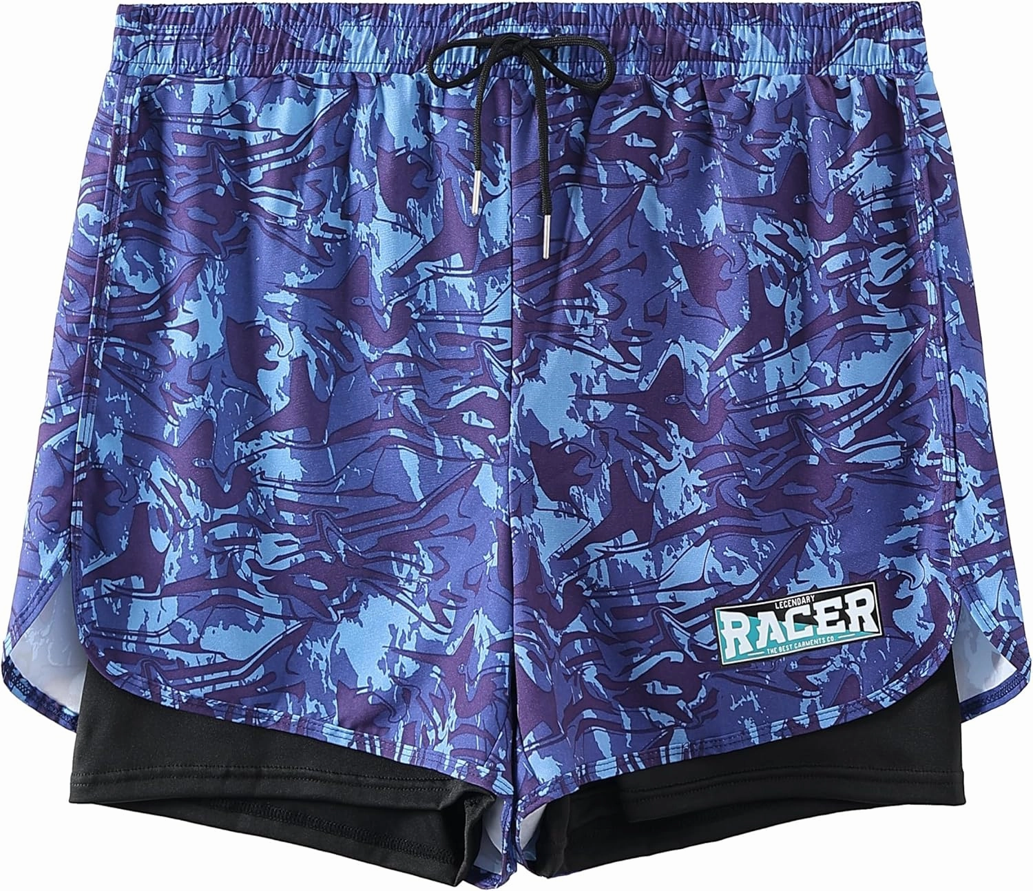 Men's 5" Swim Trunks Quick-Dry Anti Exposure Board Shorts Double Layer with Vibrant Prints for Surfing Gym Swimming